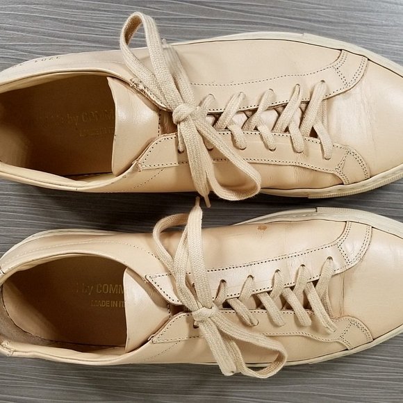 Common Projects Original Achilles Sneaker, Natural Leather, Womens Size 9 / 39 - Picture 8 of 12